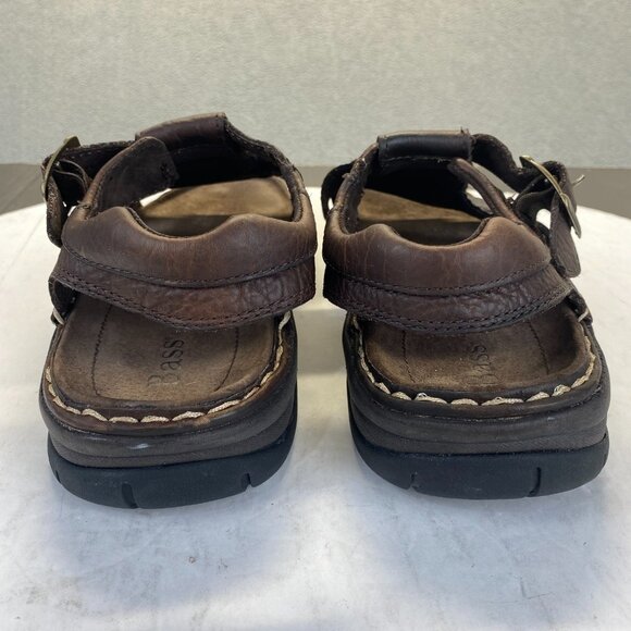Bass 9M‎ Brown Leather,2551-972 Fisherman Sandals Summer Chunky 90s Y2K - Picture 13 of 14